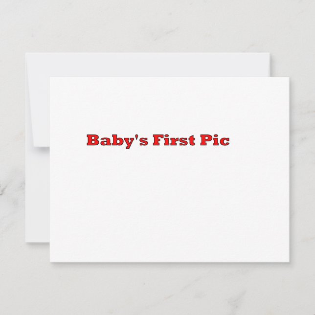Baby First Bild MUSEUM Zazzle Gifts (Framsida)