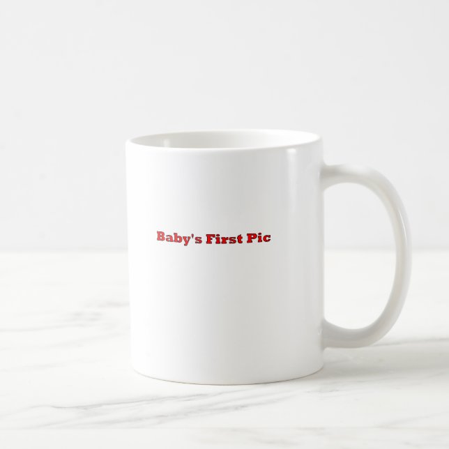 Baby First Bild MUSEUM Zazzle Gifts Kaffemugg (Höger)