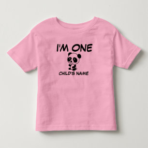 BABY FIRST BIRTHDAY (AGE ONE) Personlig T Shirt