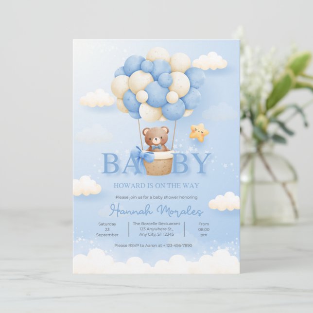 Baby First Birthday Bash: Du är inbjuden till en S Inbjudningar (Stående Fram)