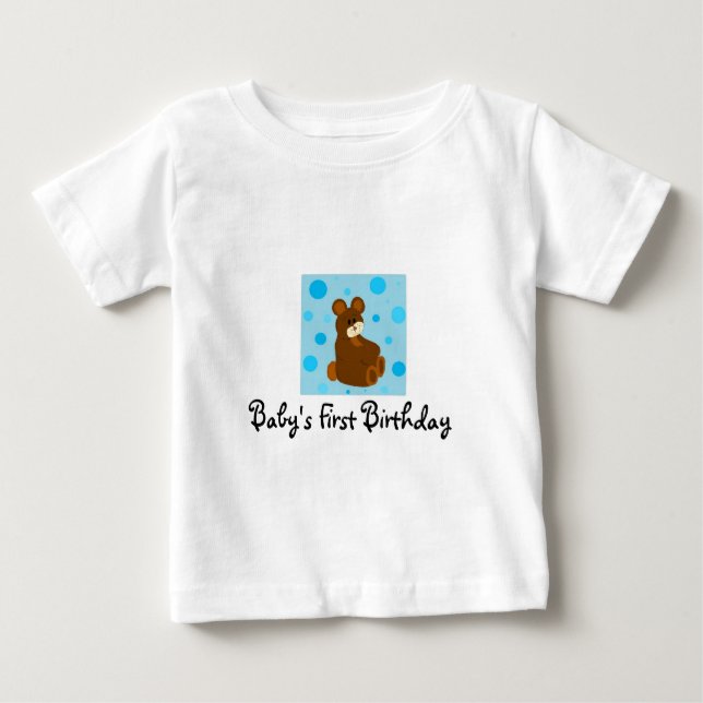 Baby First Birthday Tee (Framsida)