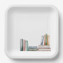 Baby First Bok Klubb Papper Plate