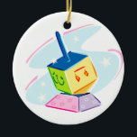 Baby First Chanukah Ornament<br><div class="desc">Första Chanukah för baby. Lägg till din baby namn.</div>