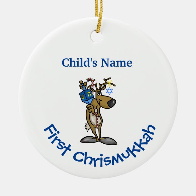 Baby First Chrismukkah Ornament Customize! (Framsidan)