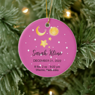 Baby First Christamas Ceramic Ornament