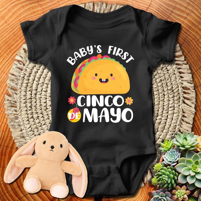 Baby First Cinco de Mayo T Shirt (Skapare uppladdad)
