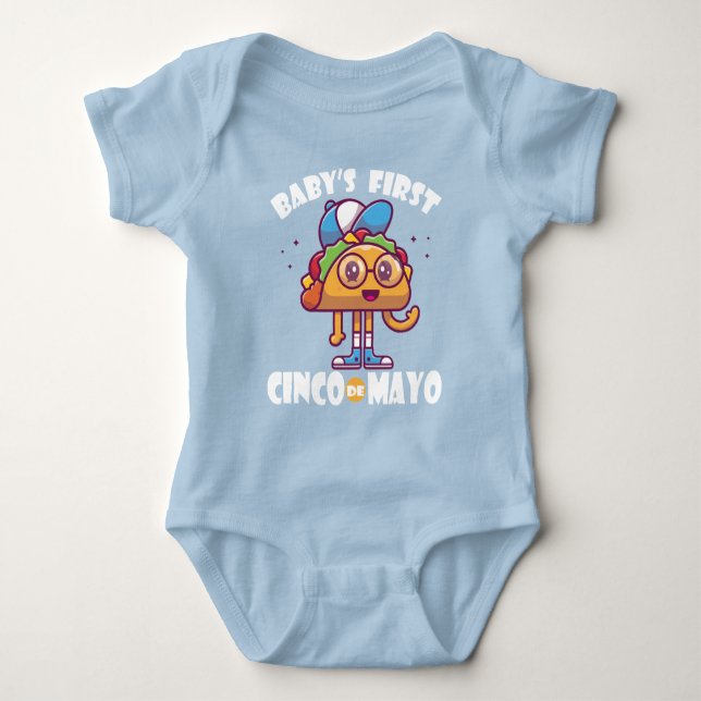 Baby First Cinco de Mayo T Shirt (Framsida)