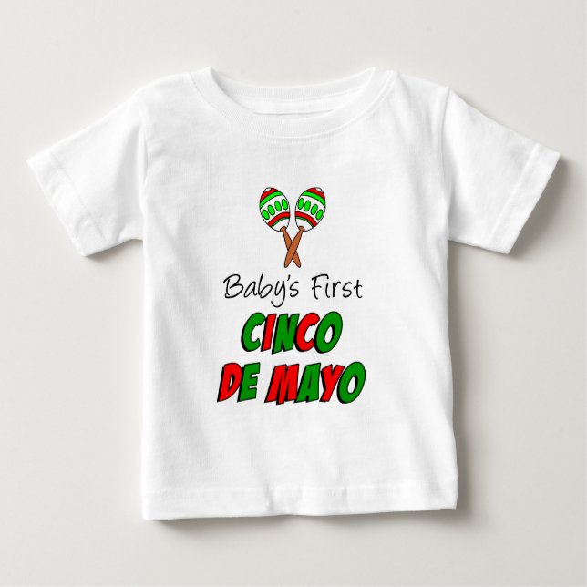 Baby First Cinco De Mayo Tee (Framsida)
