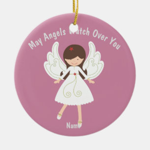 Baby First Communion, Baptism, Godchild PHOTO Julgransprydnad Keramik