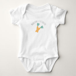 Baby First Easter Morötter Baby Onesie T Shirt