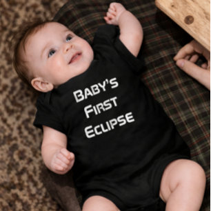 Baby First Eclipse Solar Eclipse 2026 baby shirt T