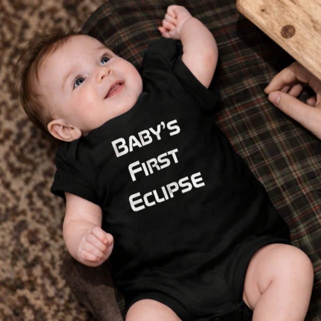 Baby First Eclipse Solar Eclipse 2026 baby shirt T (Skapare uppladdad)