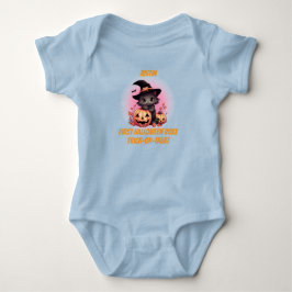 Baby First Halloween Cute Kitten T Shirt