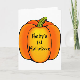 Baby First Halloween Kort