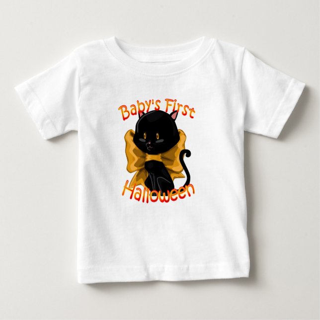 Baby First Halloween Shirt Tröja (Framsida)
