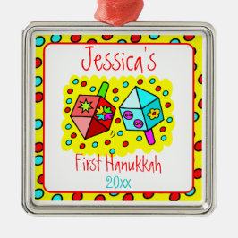 Baby First Hanukkah Julgransprydnad Metall