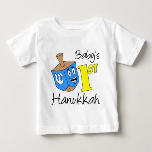Baby First Hanukkah T-shirt