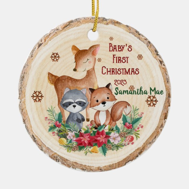Baby First jul Animals Ornament (Framsidan)