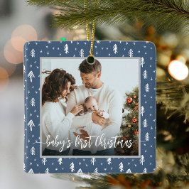 Baby First jul Blue Julgransprydnad Keramik