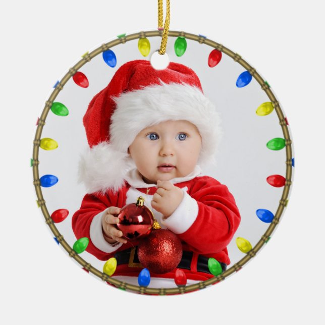Baby First jul Ceramic Ornament (Framsidan)