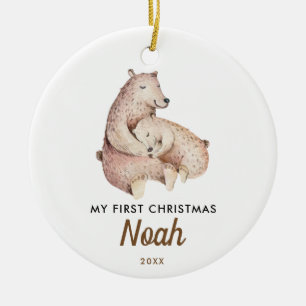 Baby First jul Cute Baby Bear Ornament