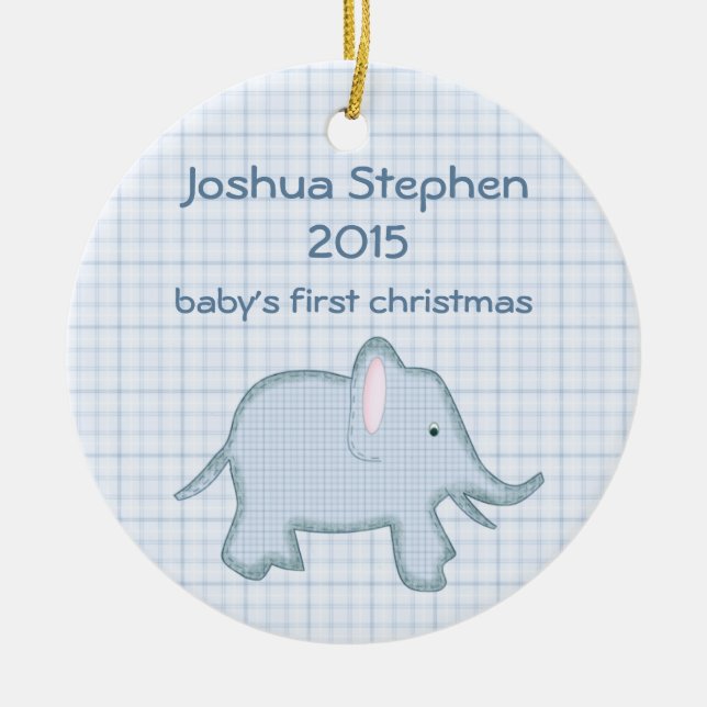 Baby First jul Elephant Ornament (Framsidan)