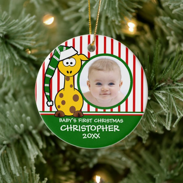 Baby First jul Giraffe Ornament (Träd)
