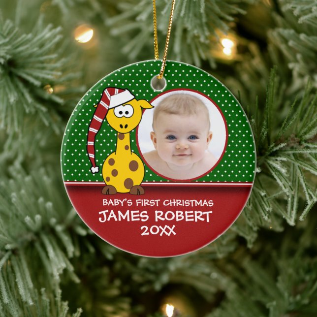 Baby First jul Giraffe Ornament (Träd)