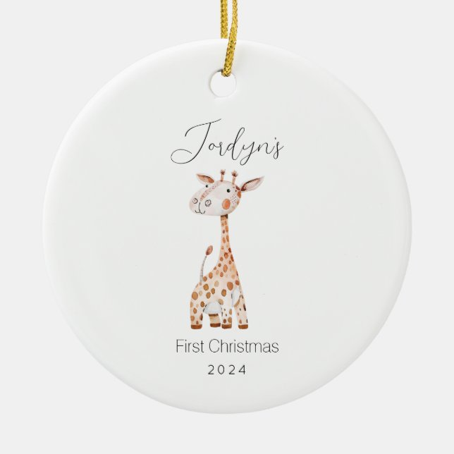 Baby First jul Helgdag Ornament (Framsidan)