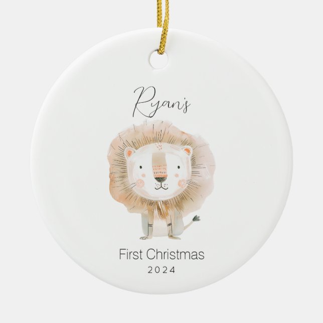 Baby First jul Helgdag Ornament (Framsidan)