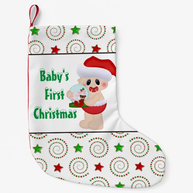 Baby First jul Helgdag stockning Liten Julstrumpa (Framsidan)