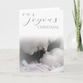 Baby First jul Joyous - YOUR BABY PHOTO Kort