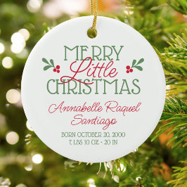 Baby First jul Julgransprydnad Keramik