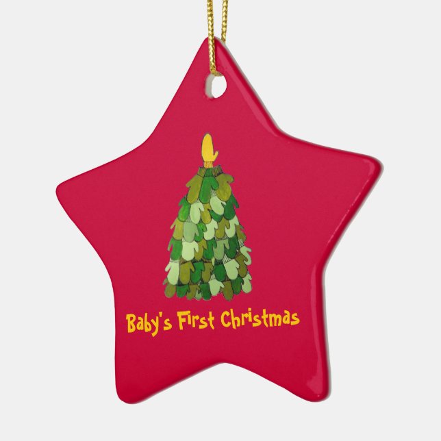 Baby First jul Julgransprydnad Keramik (Vänster)