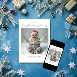 Baby First jul Julkort