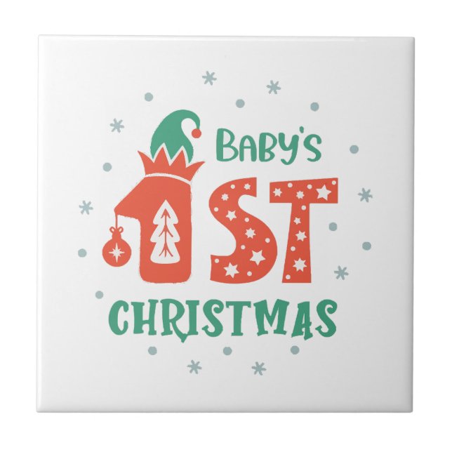 Baby First jul Kakelplatta (Framsidan)