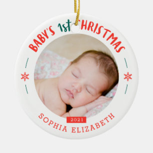 Baby First jul Keepsaké Julgransprydnad Keramik