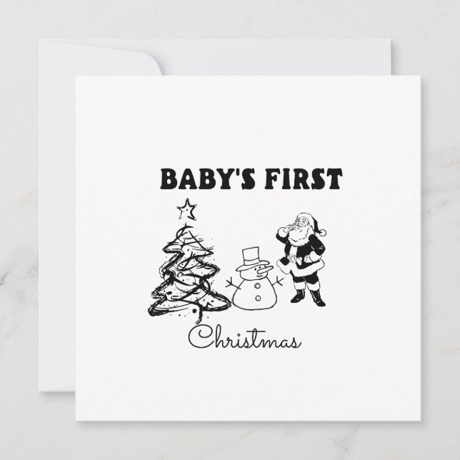 Baby First jul Kort (Framsida)