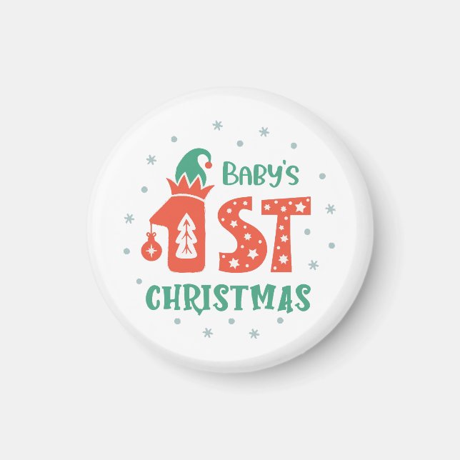Baby First jul Magnet (Framsidan)
