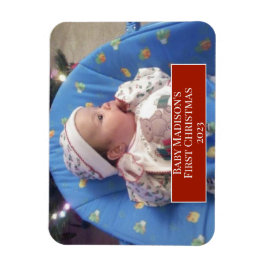 Baby First jul Magnet