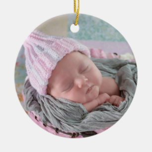 Baby First jul Newborn Photo Keepsaké Julgransprydnad Keramik
