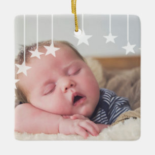 Baby First jul Newborn Photo Keepsaké Julgransprydnad Keramik