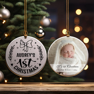 Baby First jul Ornament Newborn Bild
