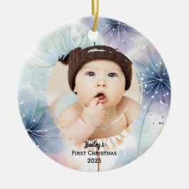 Baby First jul Photo Dandelion Julgransprydnad Keramik