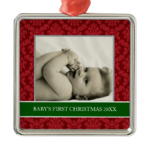Baby First jul Photo Helgdag Ornaments