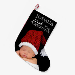 Baby First jul PHOTO STOCKING Liten Julstrumpa