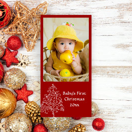 Baby First jul Red Julkort