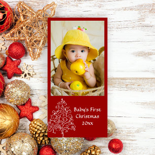 Baby First jul Red Julkort