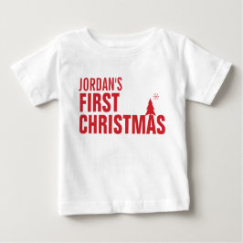 Baby First jul Red T-shirt