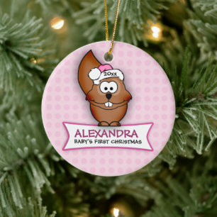 Baby First jul Squirrel Ornament